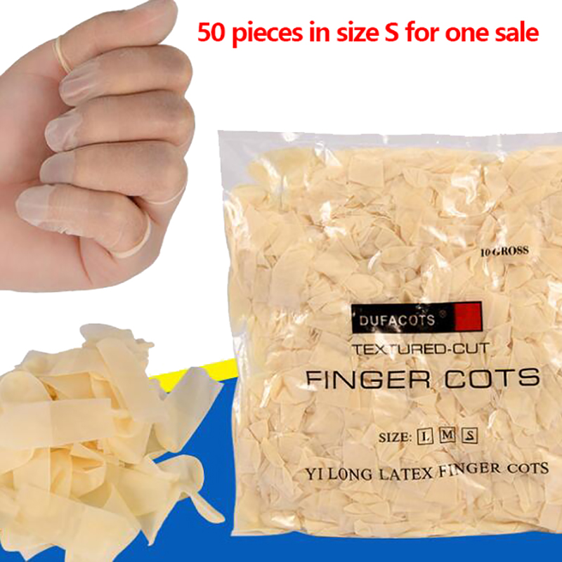 Latex Disposable Glove - جديد 50 قطعة/الحزمة المتاح اللاتكس غطاء