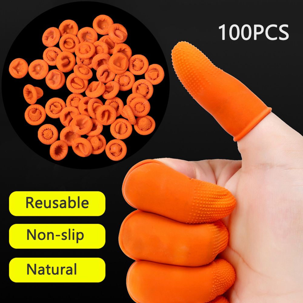 Rubber Glove Cleaning - 100 قطعة من ملحقات التنظيف، أغطية
