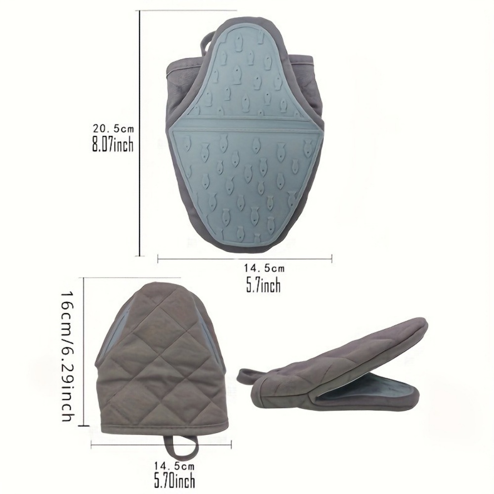 قفازات سيليكون على شكل سمكة مق - مراجعة Oven Mitt Silicone وسعره