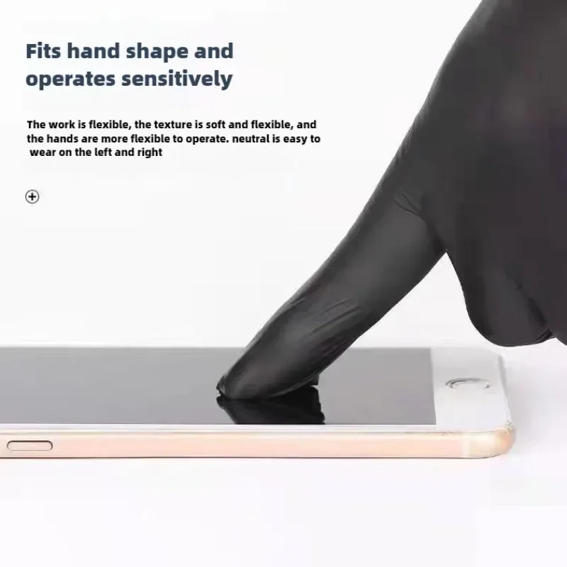 قفازات نتريل سوداء للاستخدام ا - مراجعة Nitrile Mechanic Glove وسعره