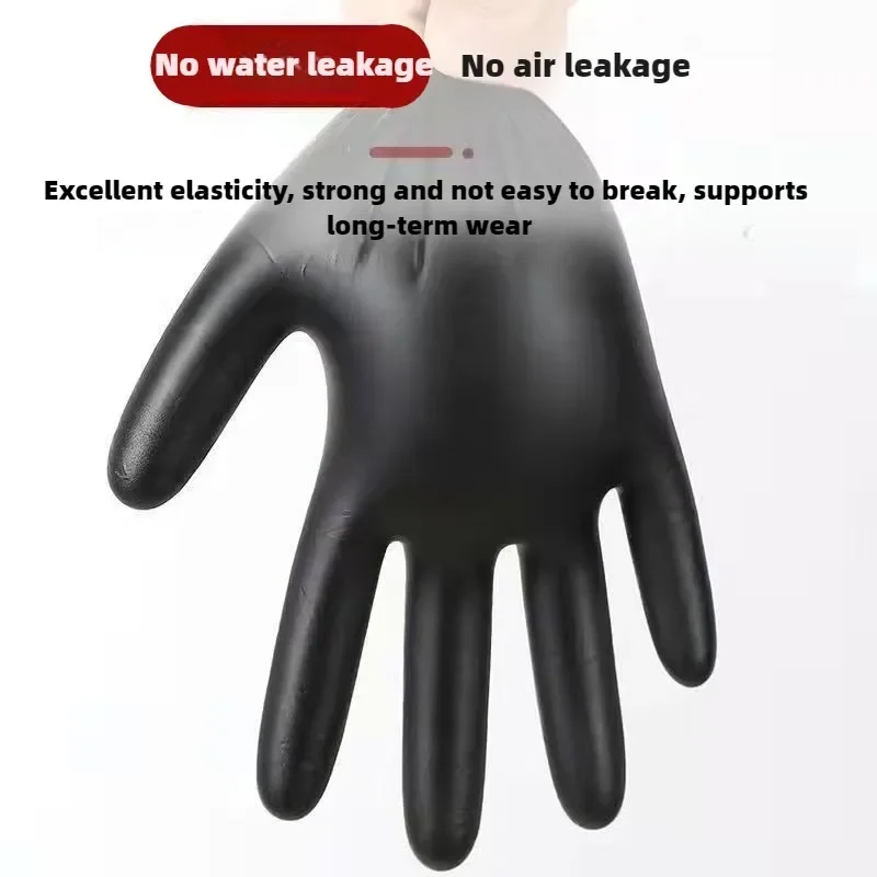 قفازات نتريل سوداء للاستخدام ا - مراجعة Nitrile Mechanic Glove وسعره