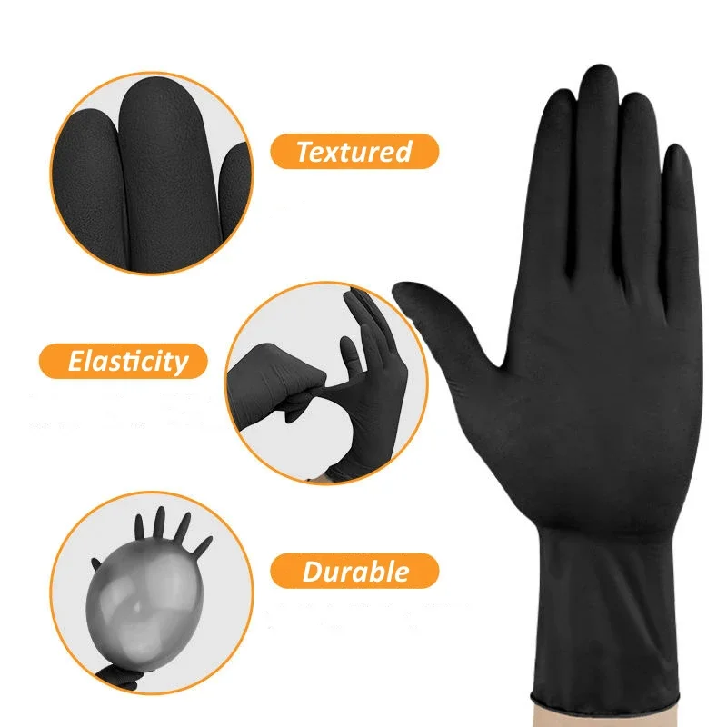 10/20/50/100 قطعة قفازات النتر - مراجعة Nitrile Mechanic Glove وسعره
