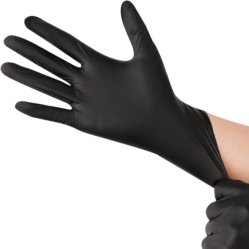 10/20/50/100 قطعة قفازات النتر - مراجعة Nitrile Mechanic Glove وسعره