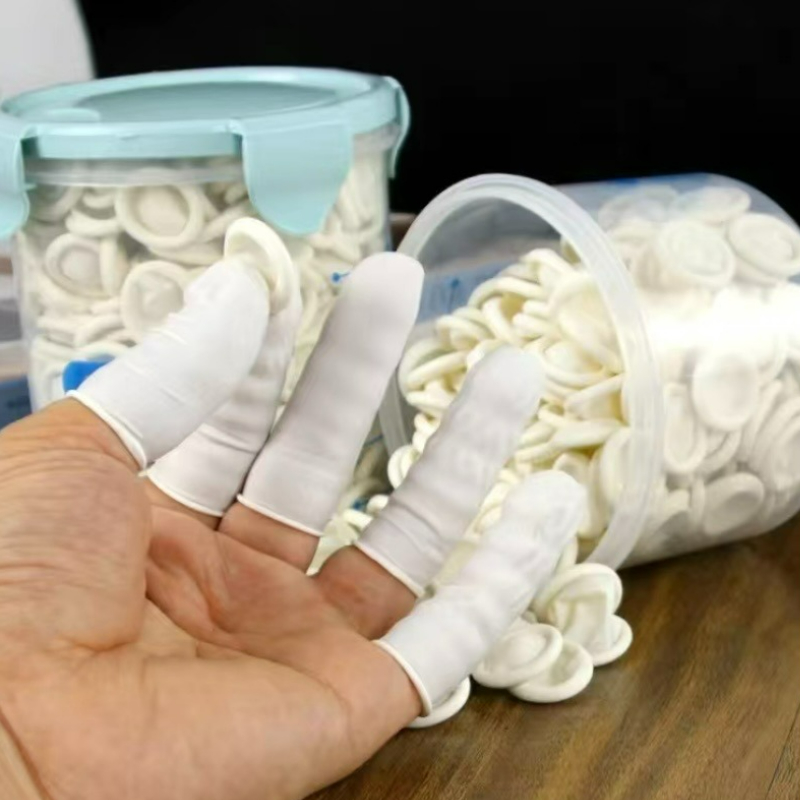 1000 قطعة من أغطية الأصابع الب - مراجعة Latex Disposable Glove وسعره