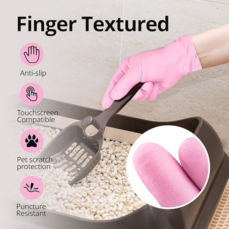 100 قطعة قفازات النتريل القابل - مراجعة Nitrile Mechanic Glove وسعره