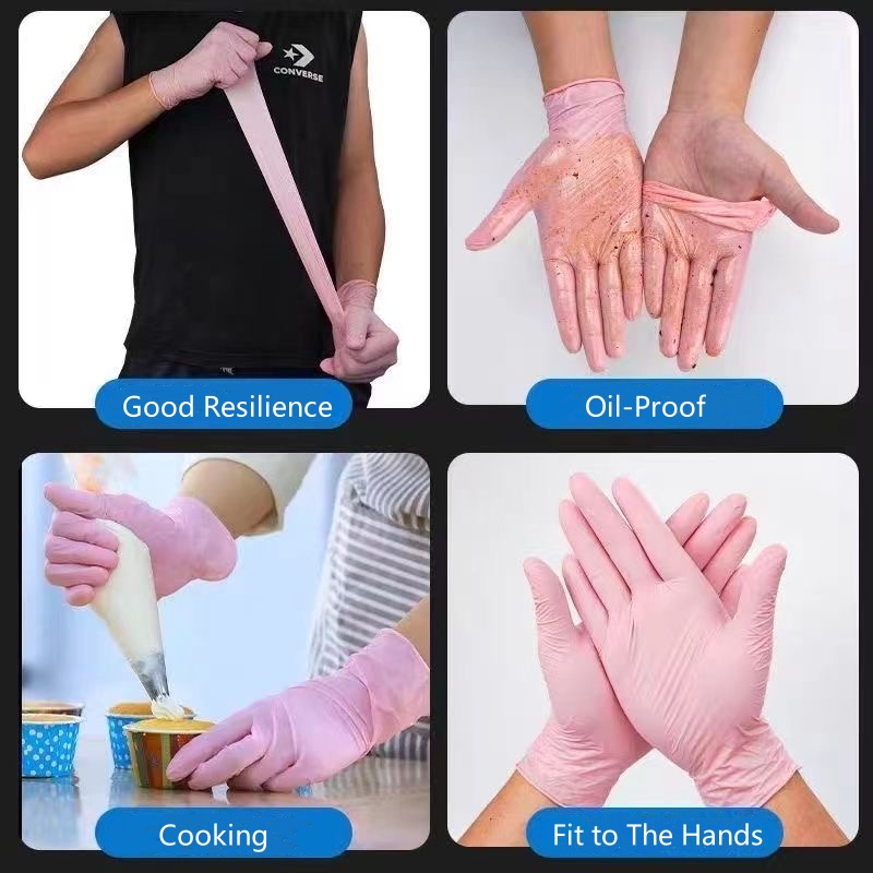 100 قطعة قفازات النتريل القابل - مراجعة Nitrile Mechanic Glove وسعره