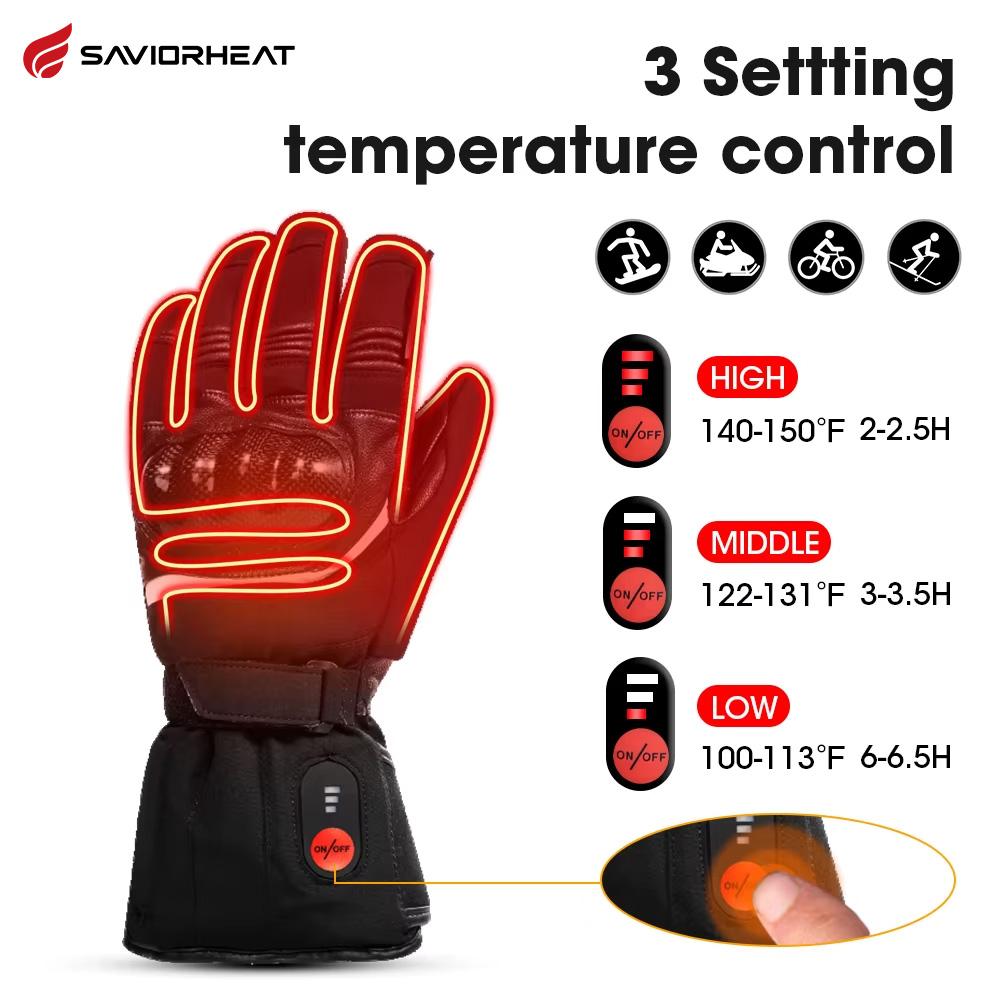 قفازات للدراجات النارية تعمل ب - مراجعة Heat Resistant Glove وسعره