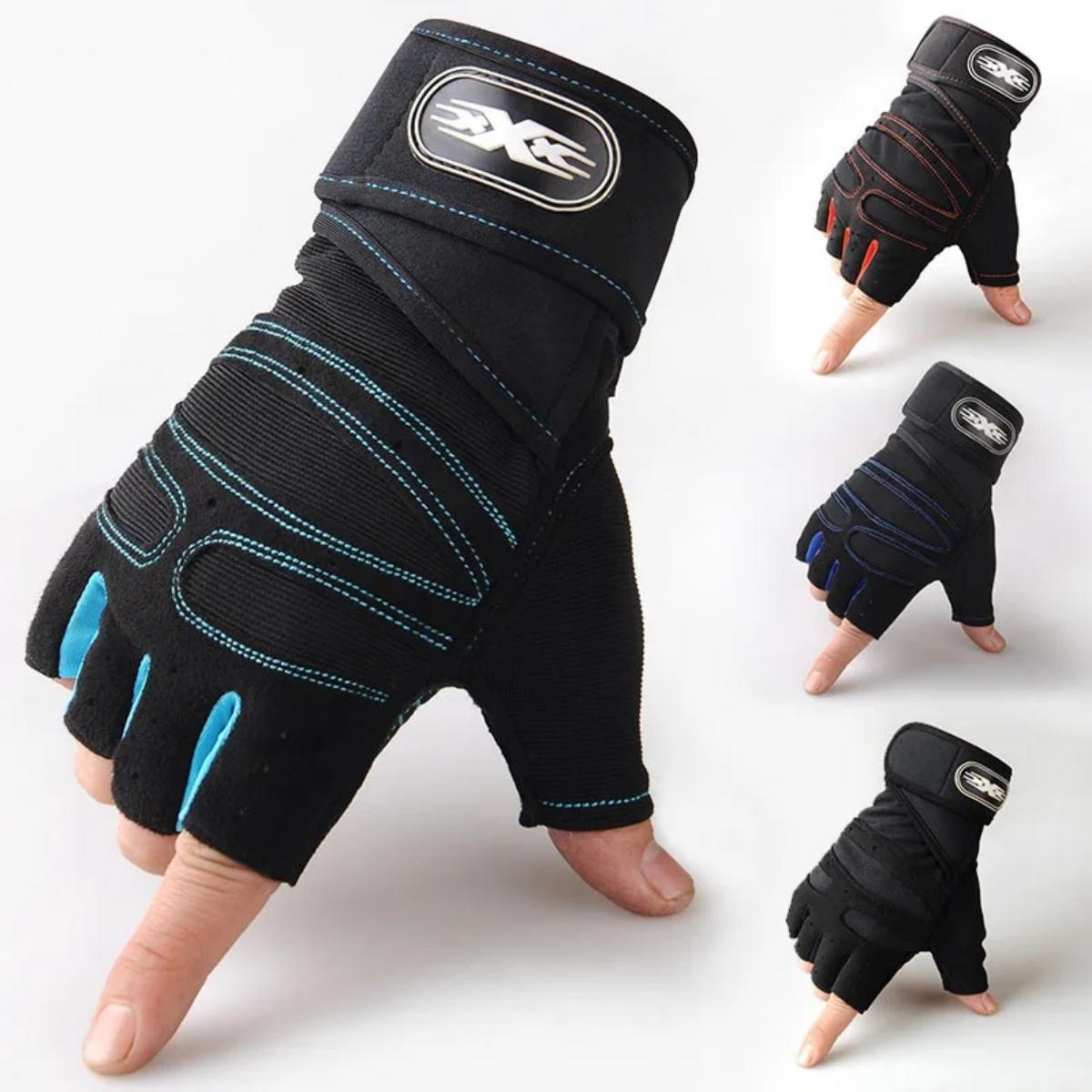 قفازات معصم لرفع الأثقال للياق - مراجعة Workout Glove Gym وسعره