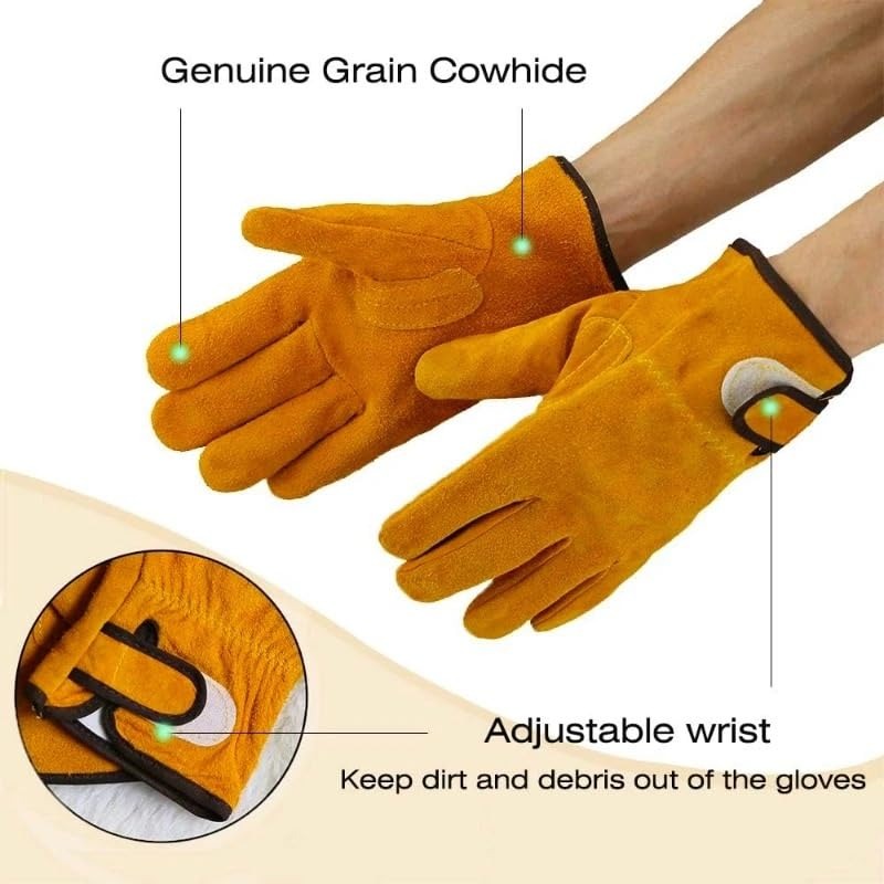 قفازات مقاومة للحرارة والاشتعا - مراجعة Heat Resistant Glove وسعره