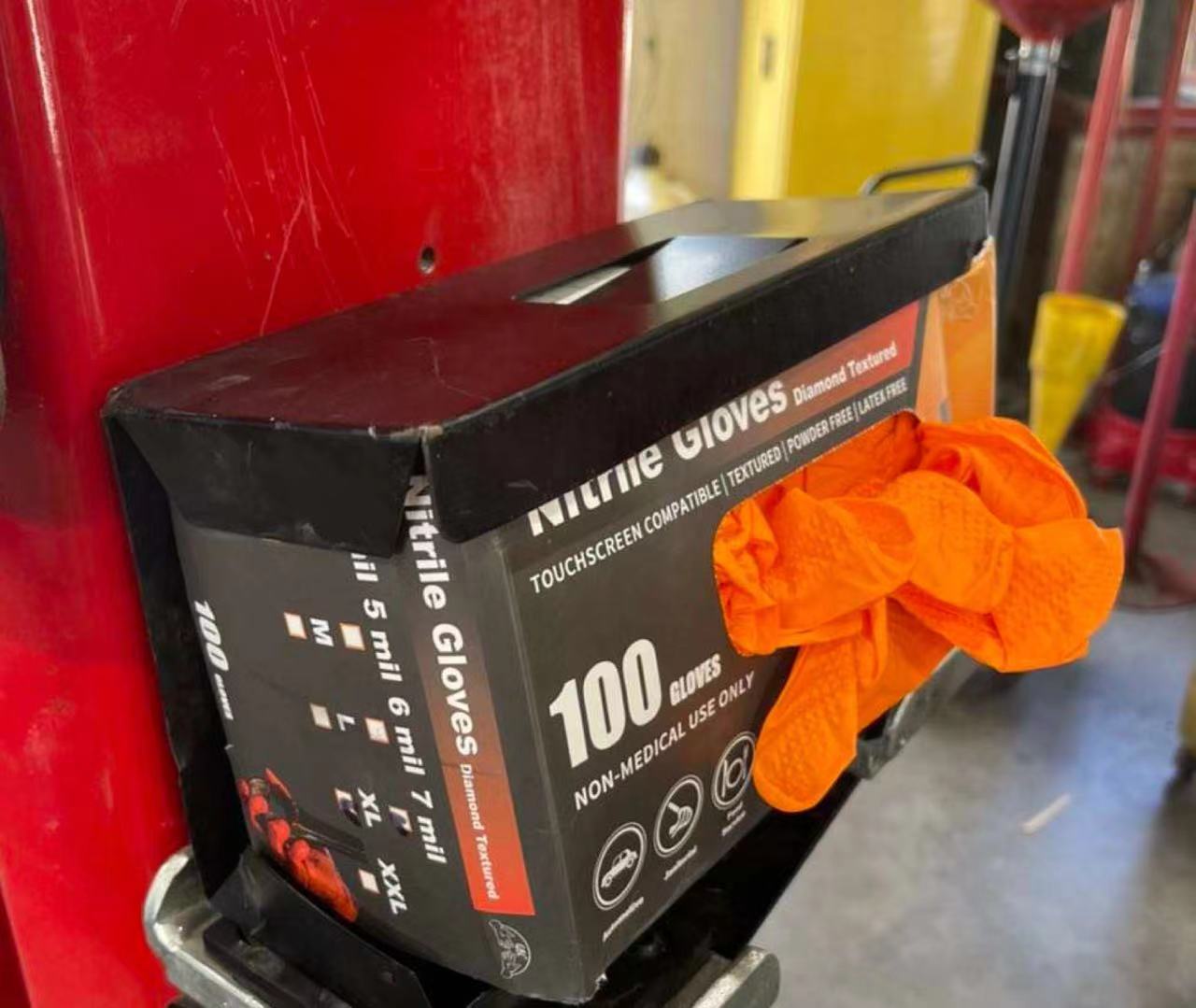 100 قطعة لكل صندوق، قفازات نتر - مراجعة Nitrile Mechanic Glove وسعره