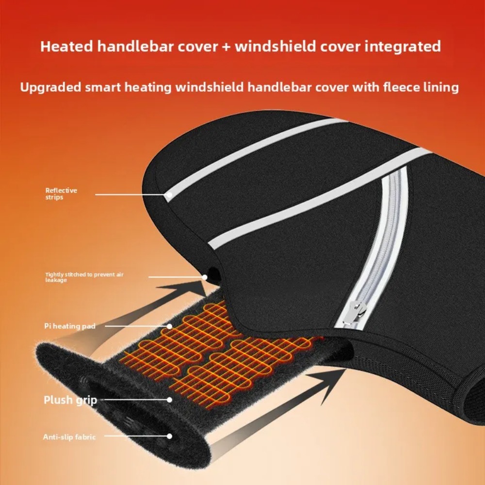 يغطي مقود الدراجة النارية قفاز - مراجعة Heat Resistant Glove وسعره