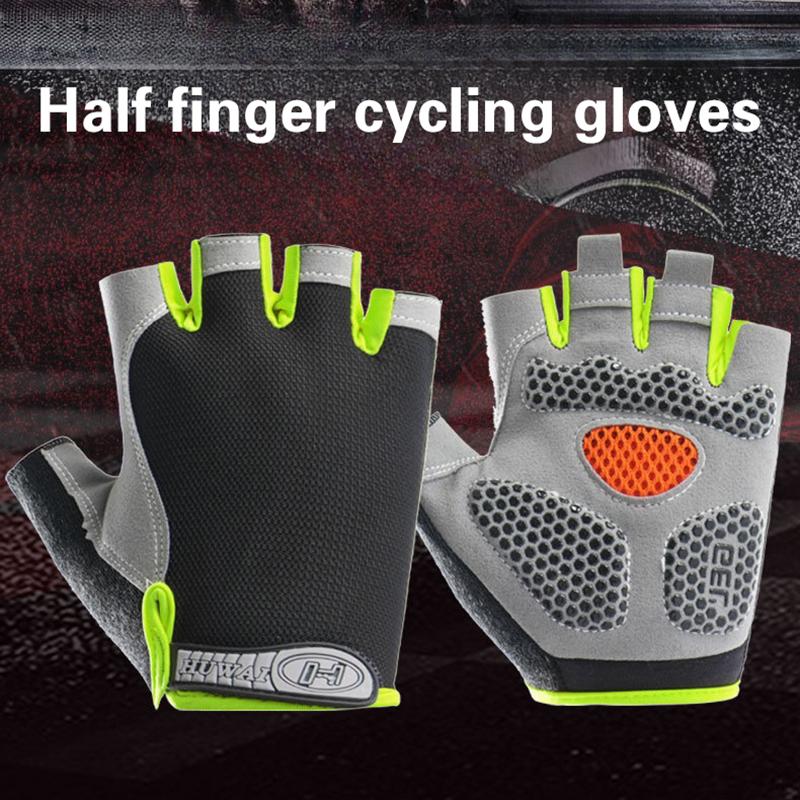 قفازات ركوب الدراجات نصف الإصب - مراجعة Workout Glove Gym وسعره