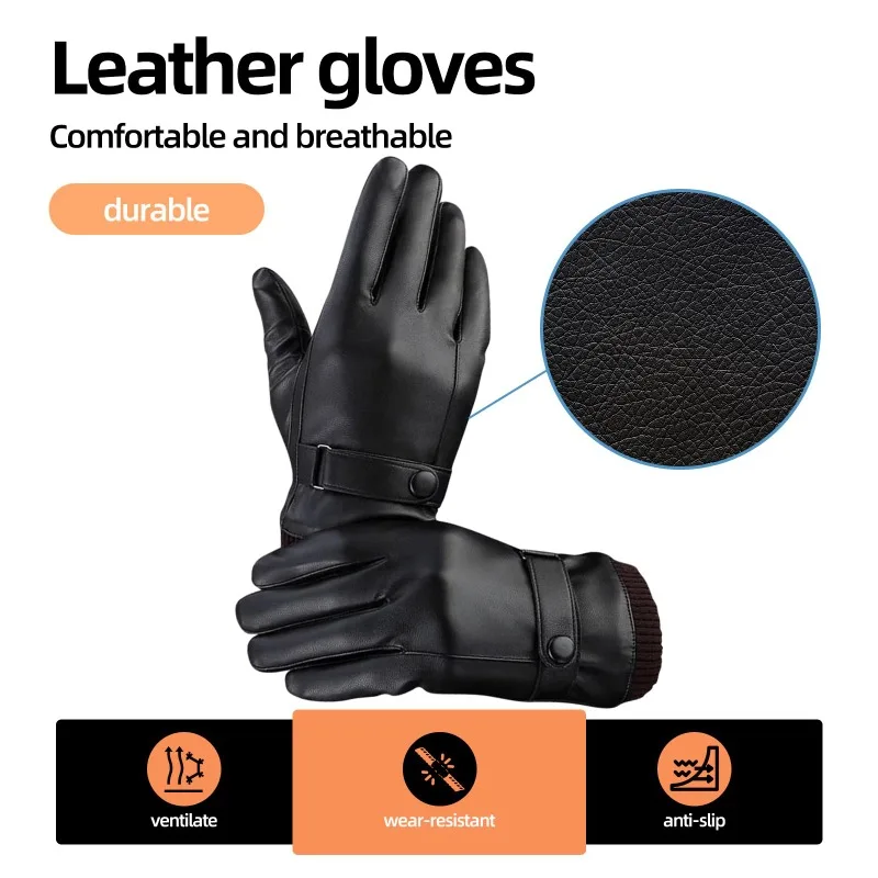 قفازات رجالية بسيطة متقدمة من  - مراجعة Leather Driving Glove وسعره