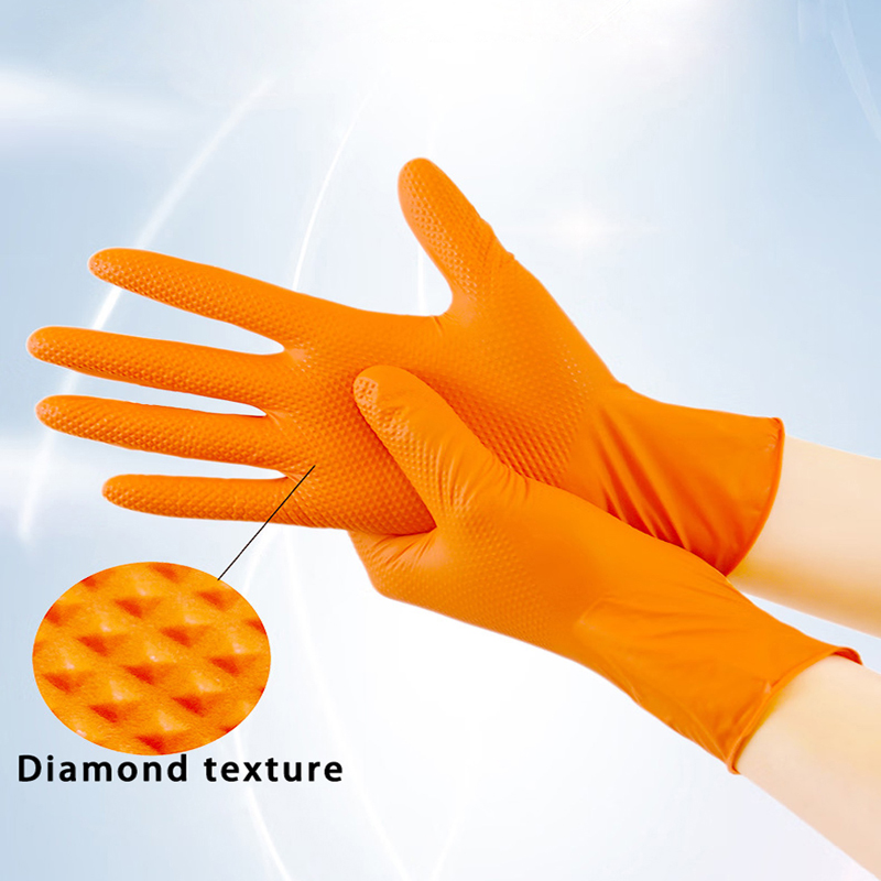 50 قطعة من قفازات النتريل سماك - مراجعة Nitrile Mechanic Glove وسعره